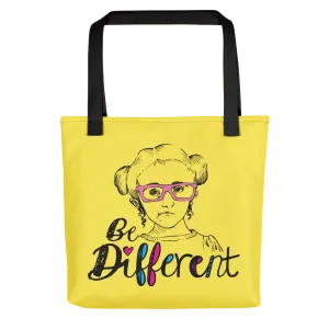 Be Different (Esperanza - Raising Dion) Yellow Tote Bag