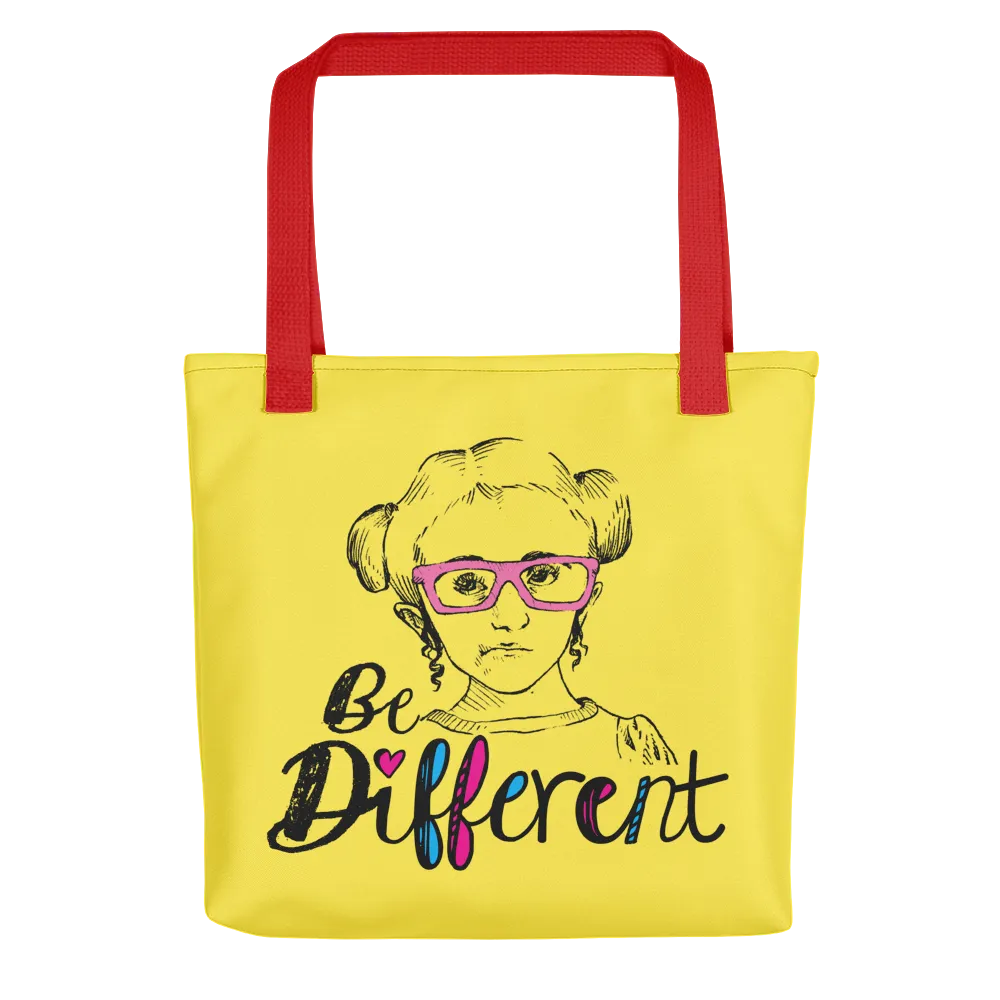 Be Different (Esperanza - Raising Dion) Yellow Tote Bag