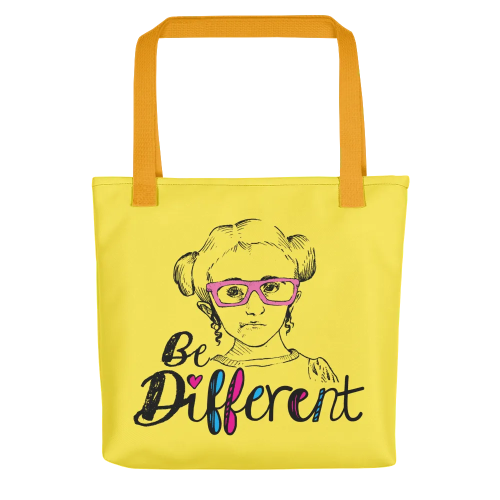 Be Different (Esperanza - Raising Dion) Yellow Tote Bag
