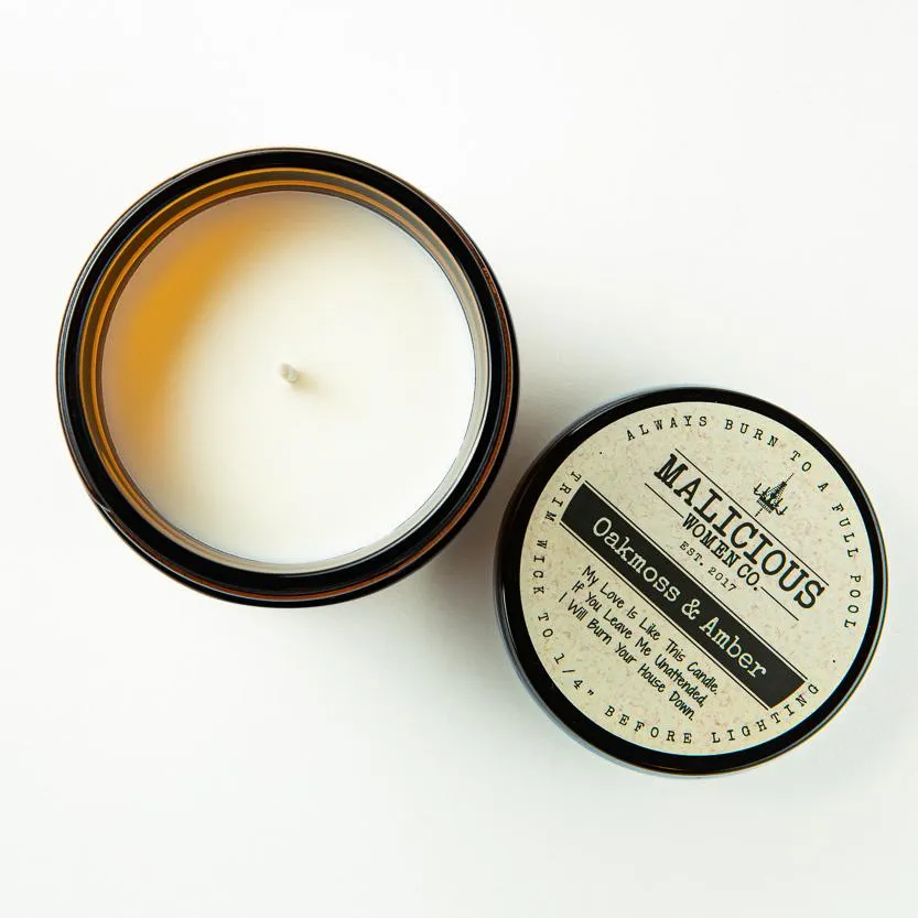 Beards, Ink & Muscles - Infused with "Spontaneous Panty Dropping" Scent: Oakmoss & Amber