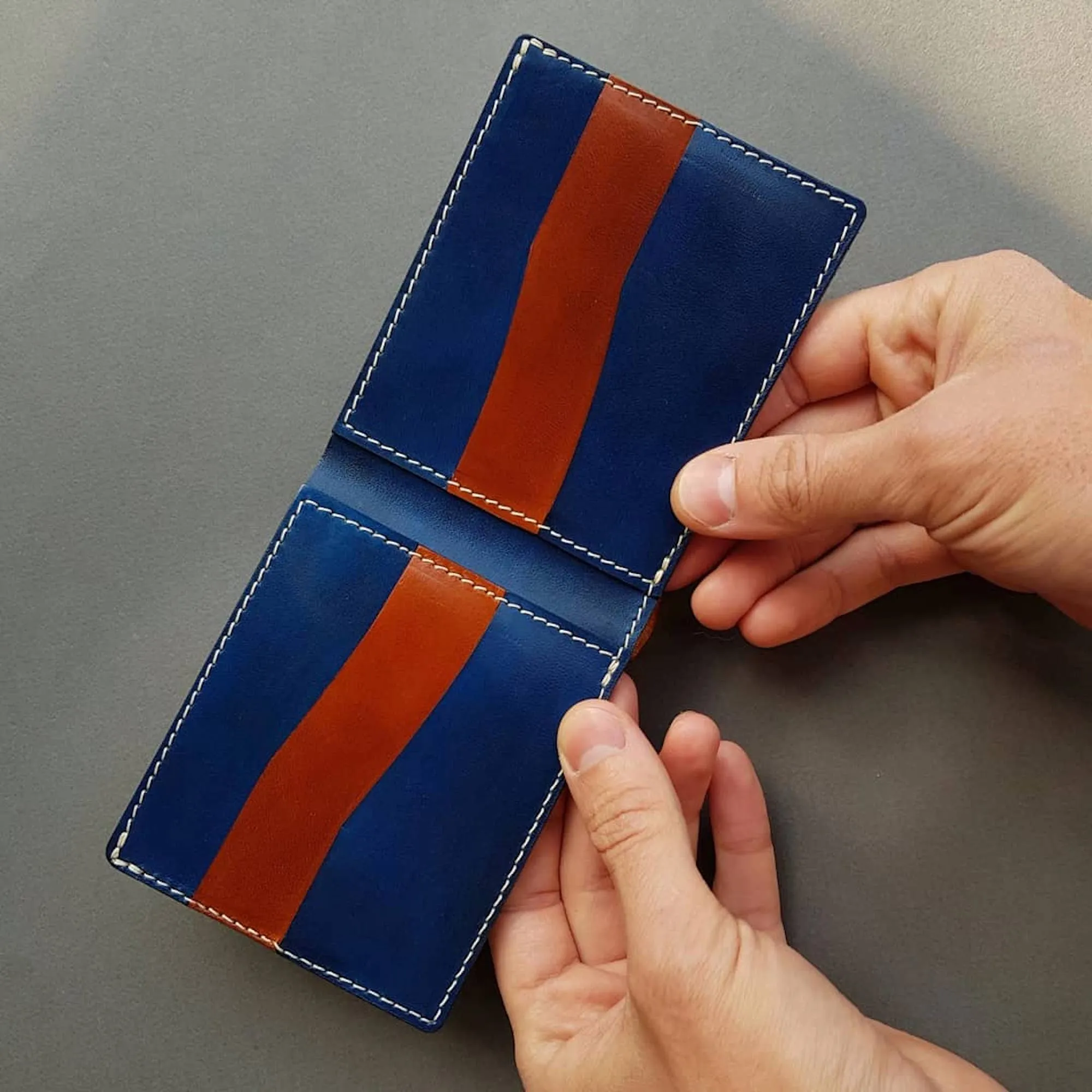 BIFOLD WALLET / BLUE