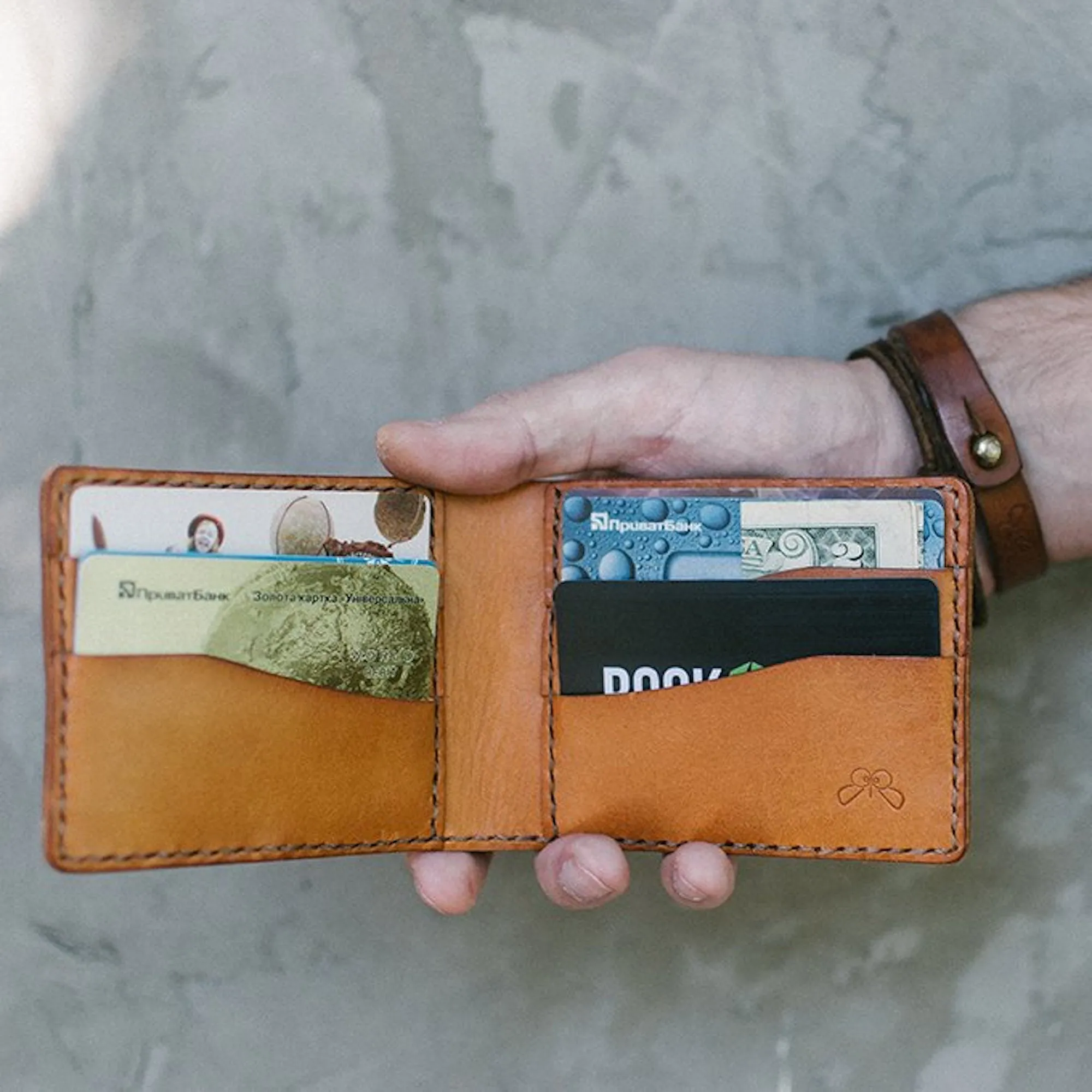 BIFOLD WALLET / BLUE