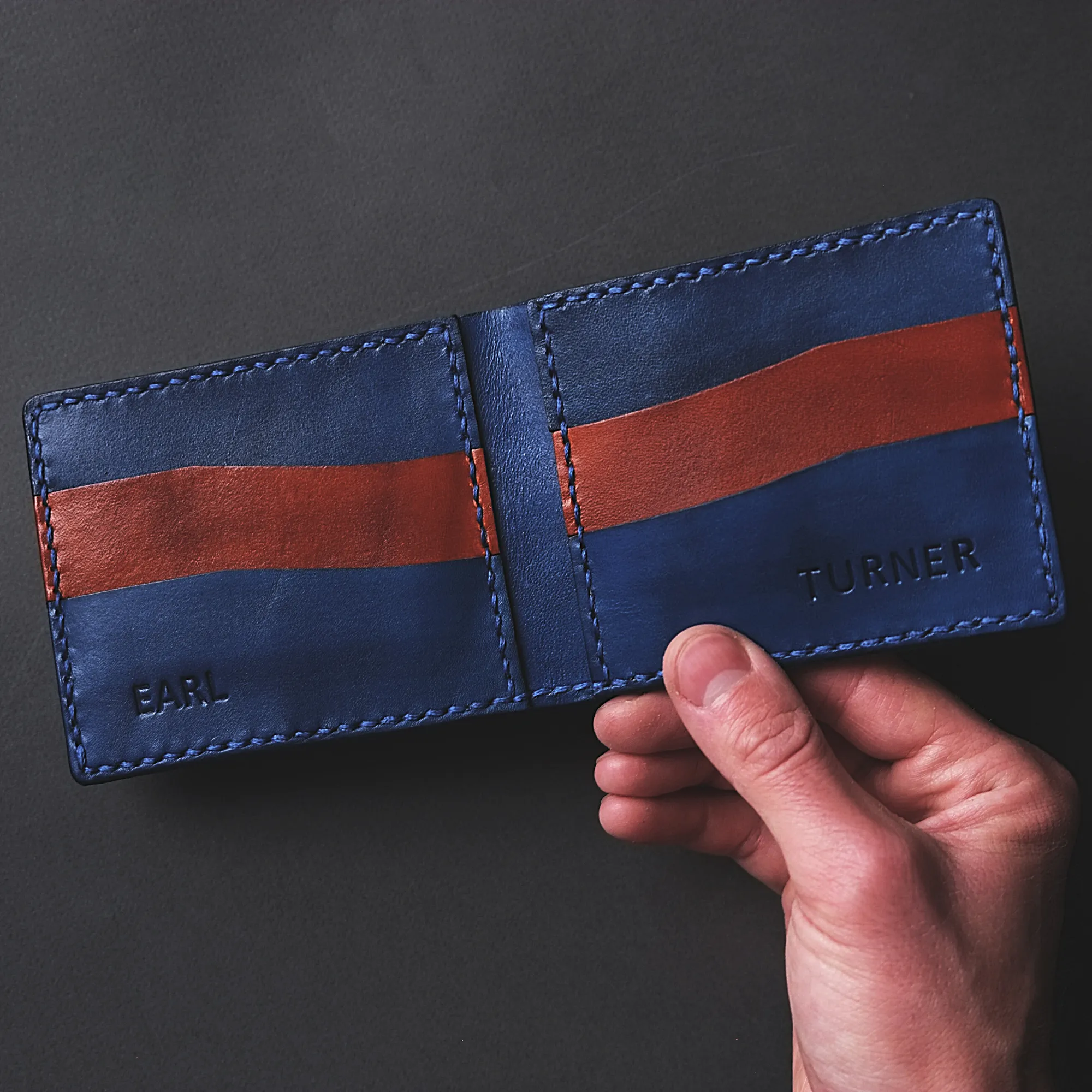 BIFOLD WALLET / BLUE