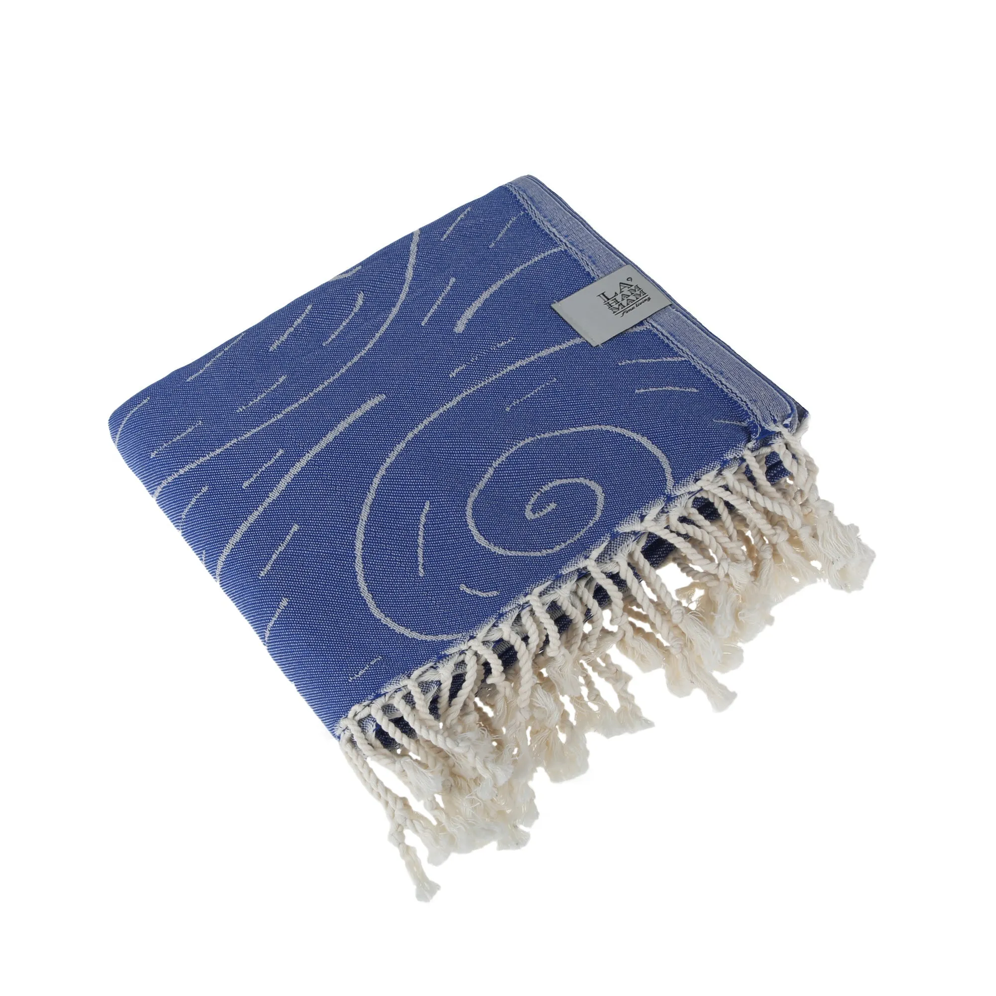 Bison Mountain Peshtemal Pure Cotton Beach Towel by La'Hammam