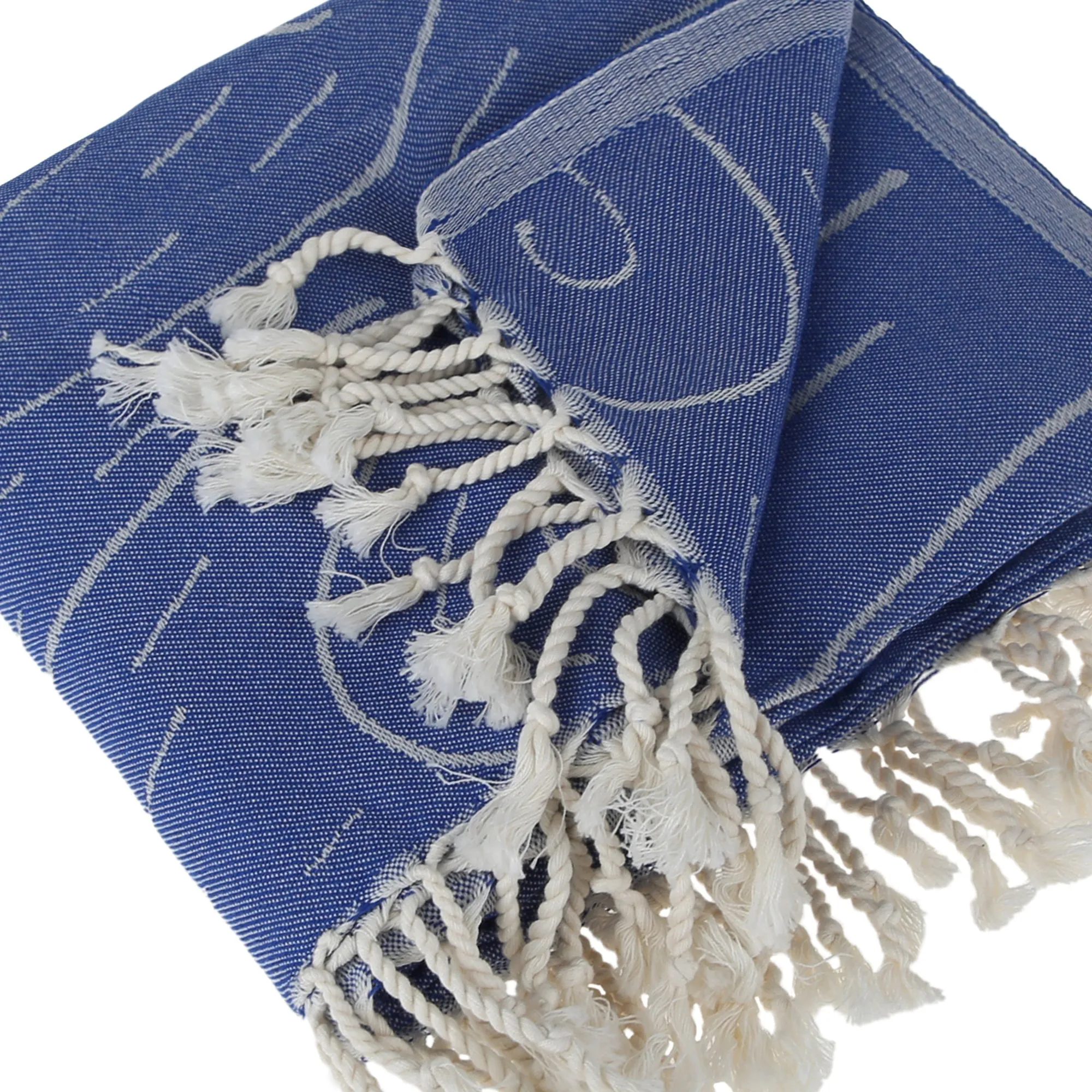 Bison Mountain Peshtemal Pure Cotton Beach Towel by La'Hammam