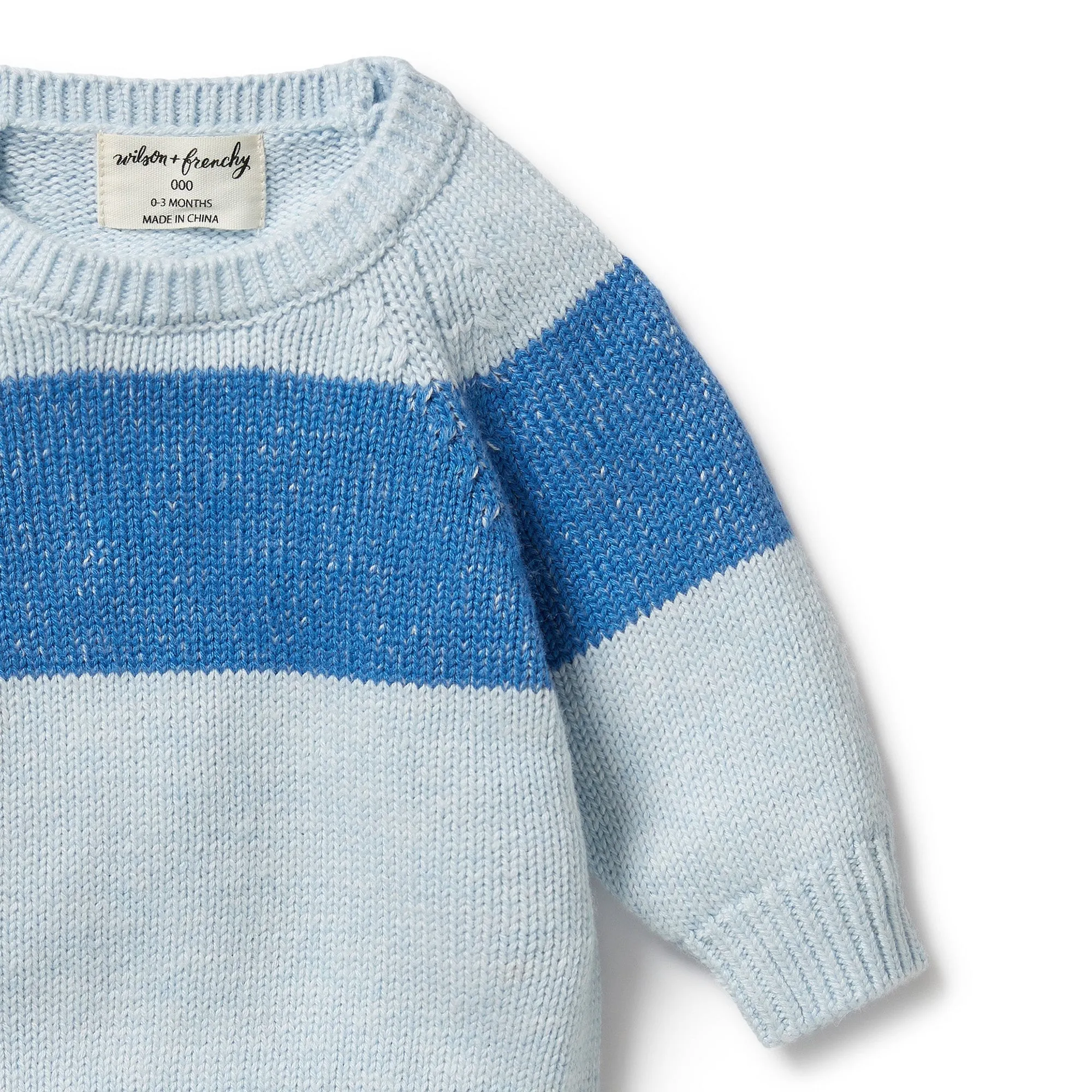 Bluebell Knitted Stripe Jumper