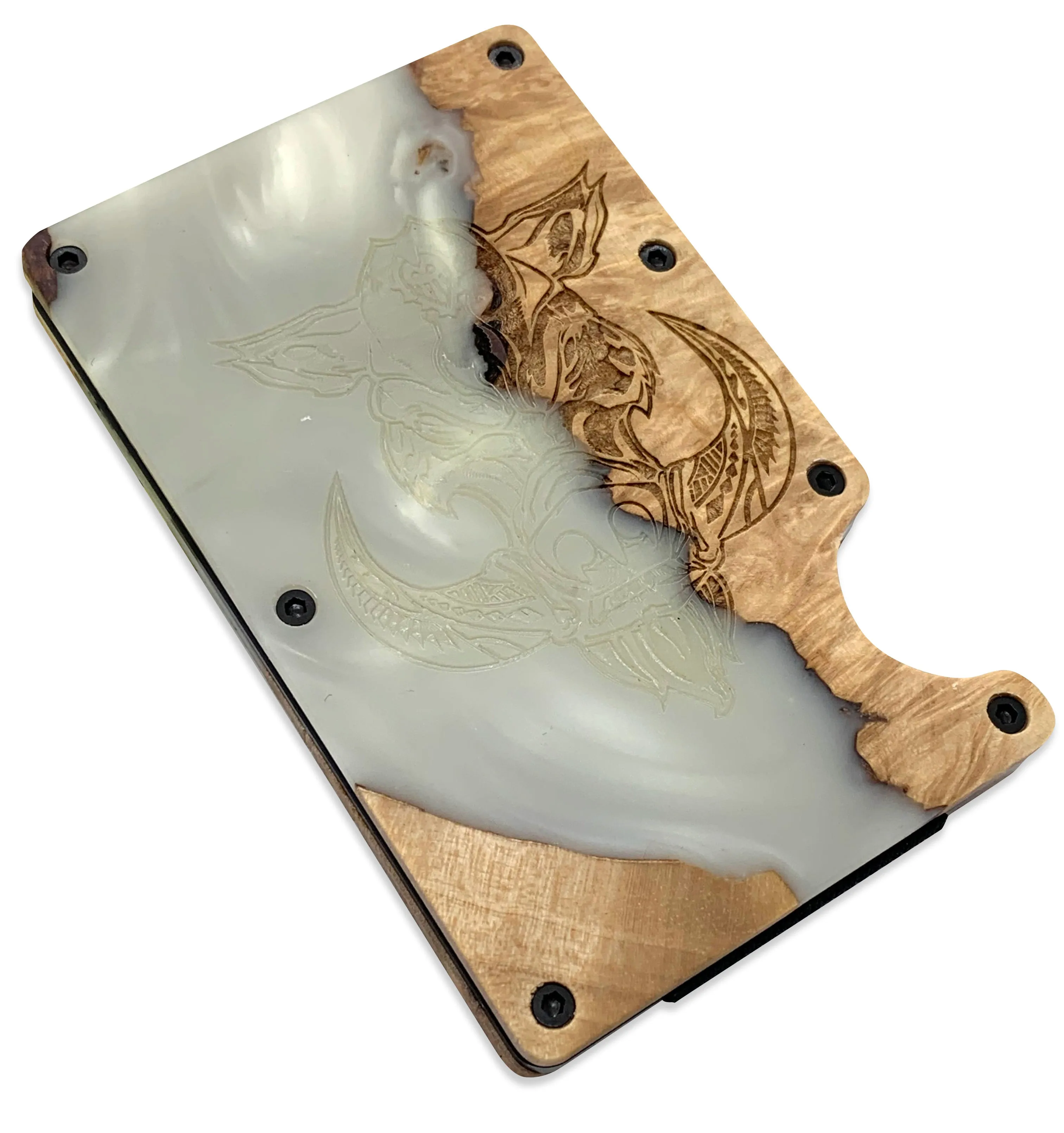 Boar Wood Wallet