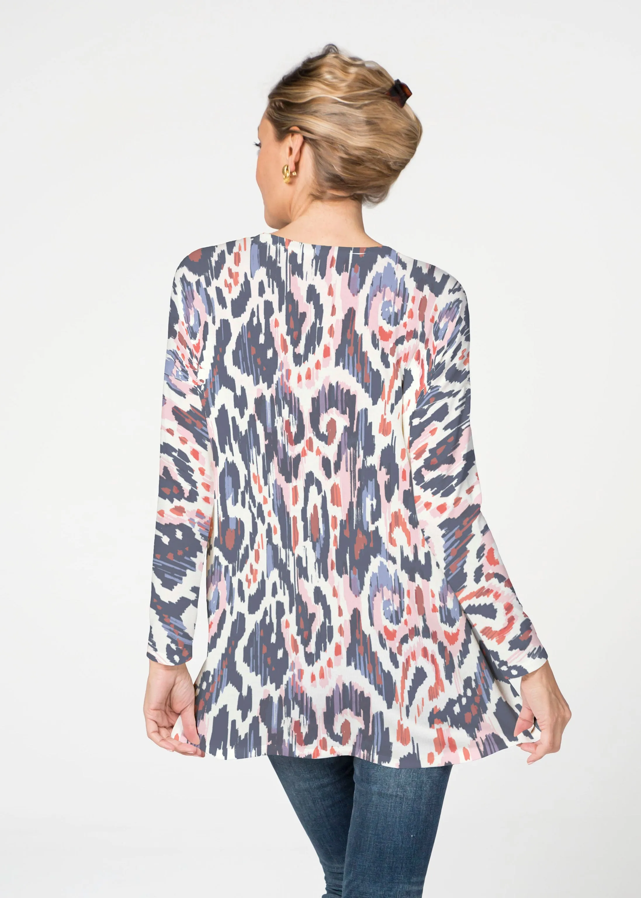 Boho Paisley (8054) ~ Slouchy Butterknit Top
