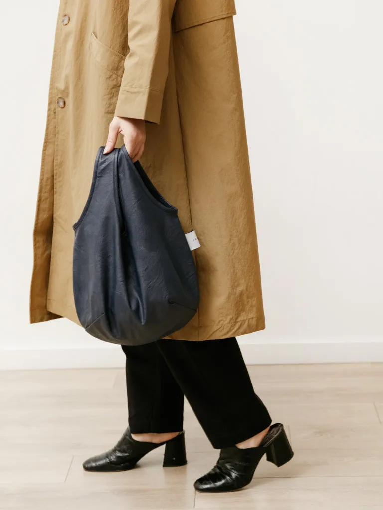 bola bag - vegan leather blue nile