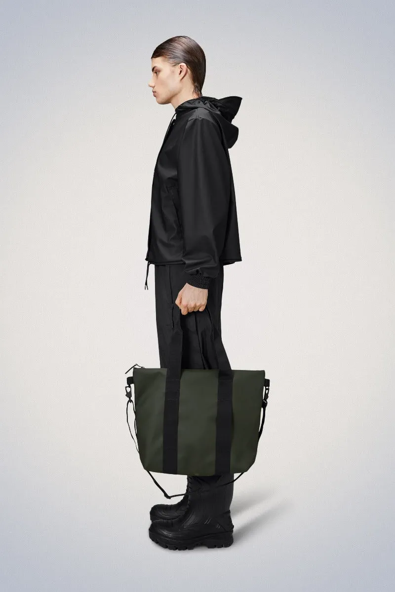 Borsa Tote Bag Mini RAINS Impermeabile W3 Green