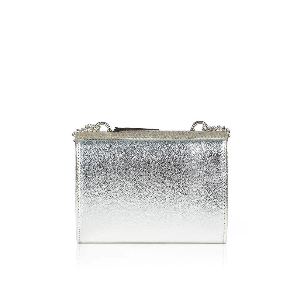 BOWIE SILVER SHOULDER BAG