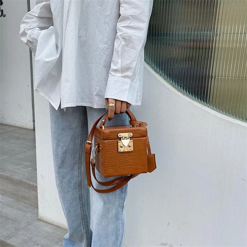 Boxed Shoulder Bag