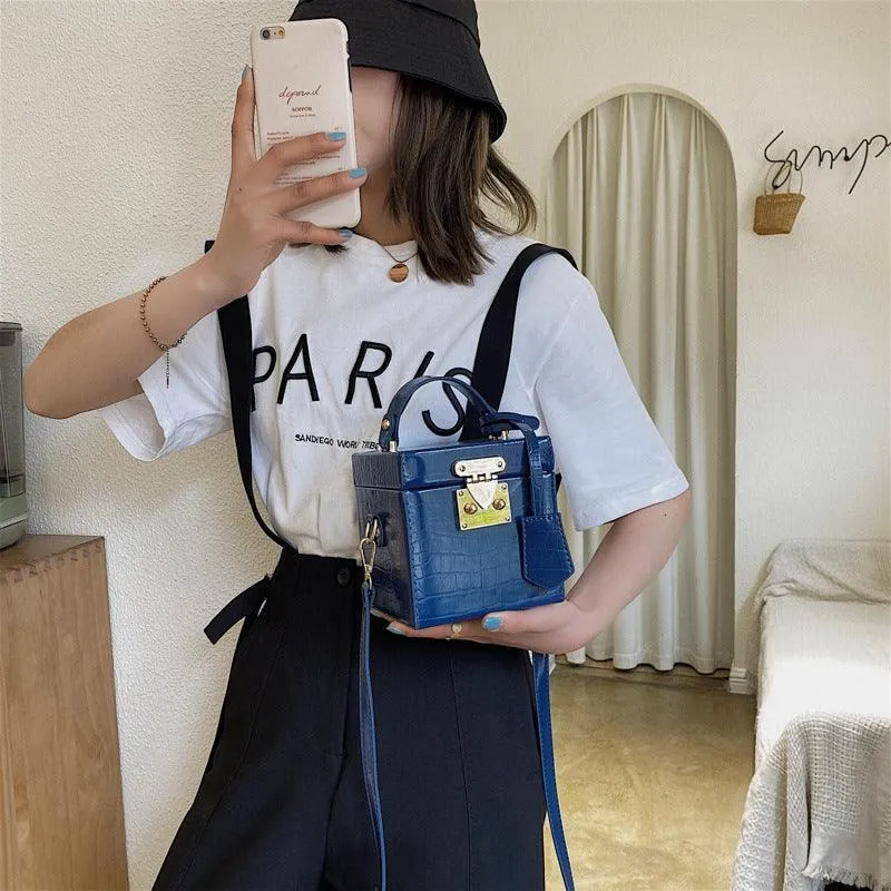 Boxed Shoulder Bag