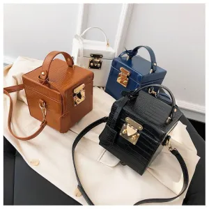 Boxed Shoulder Bag