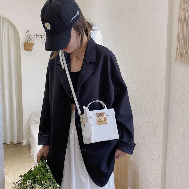 Boxed Shoulder Bag