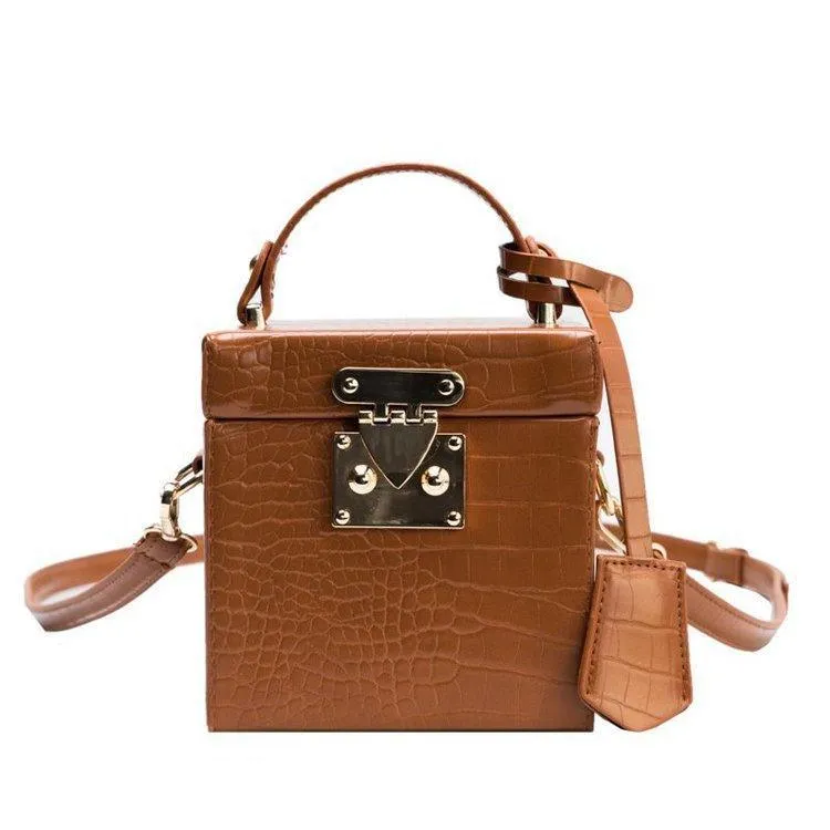 Boxed Shoulder Bag