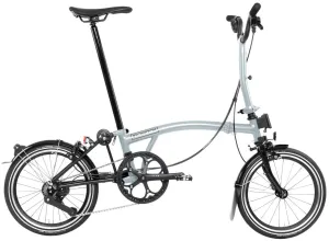 Brompton P Line M12 Folding Bike - Lunar Ice