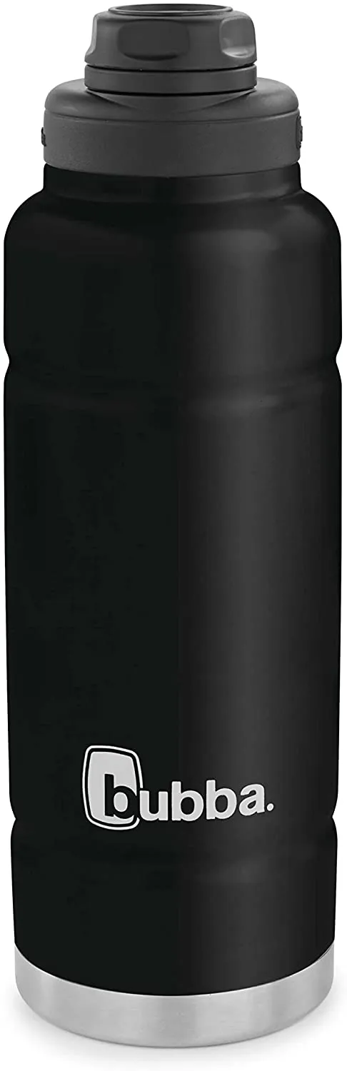 bubba Trailblazer Vacuum-Insulated Stainless Steel Water Bottle, 40 oz., Licorice