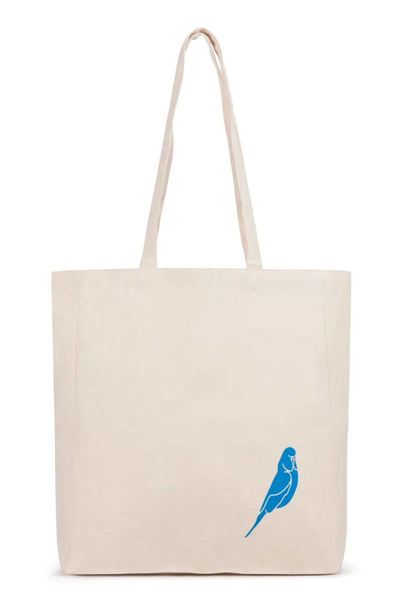 Budgy Canvas Tote Bag