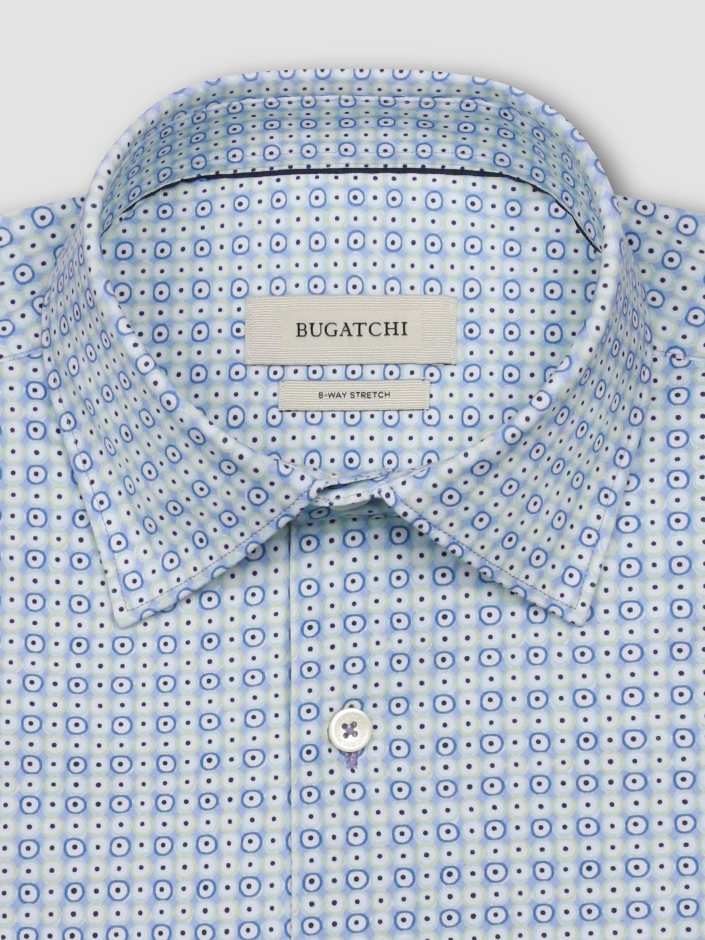 Bugatchi Ooohcotton James Long Sleeve Shirt - Menthol