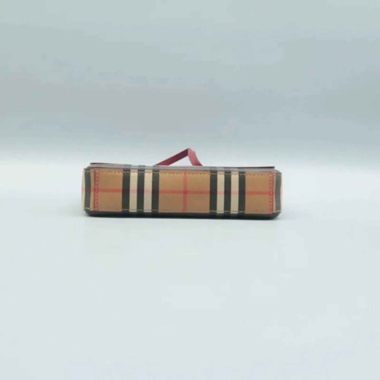 Burberry Hampshire Brown Canvas Shoulder Bag