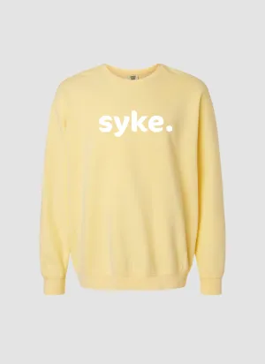 Butter Crew Neck SYKE Long Sleeve