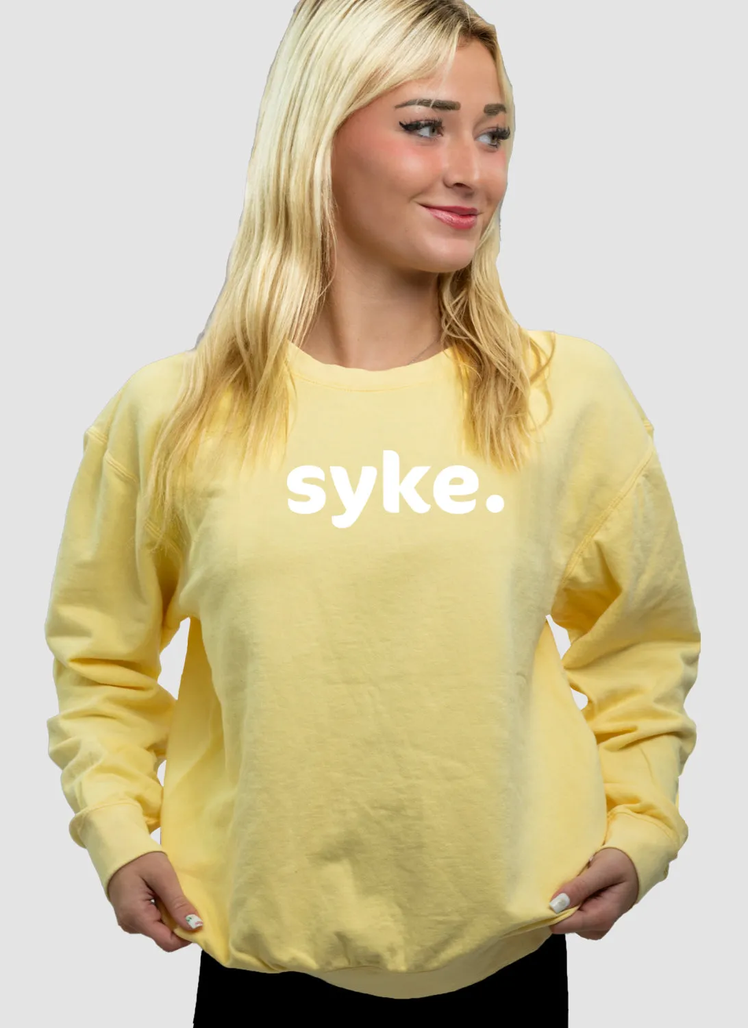 Butter Crew Neck SYKE Long Sleeve