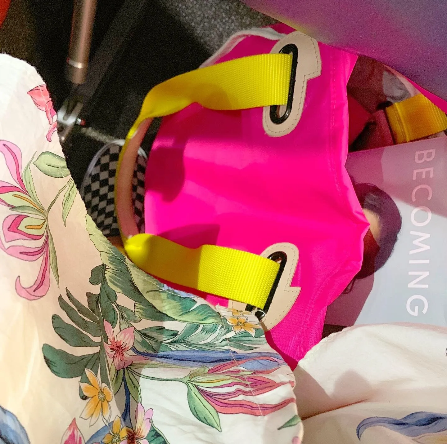 Canary Yellow Tote Straps