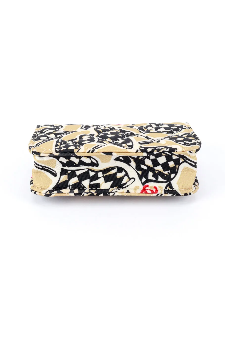 Canvas Racer Flag Mini Bag