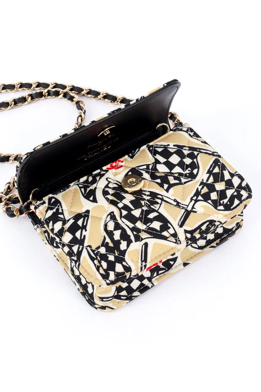 Canvas Racer Flag Mini Bag