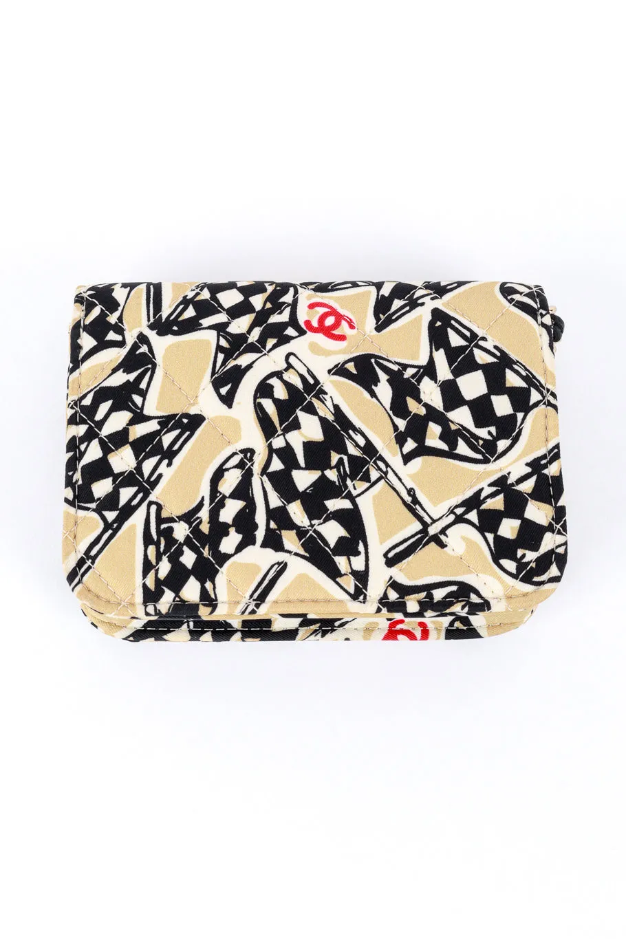 Canvas Racer Flag Mini Bag