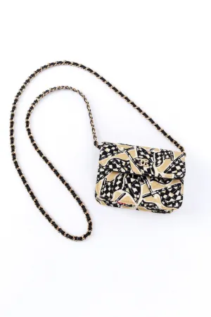 Canvas Racer Flag Mini Bag