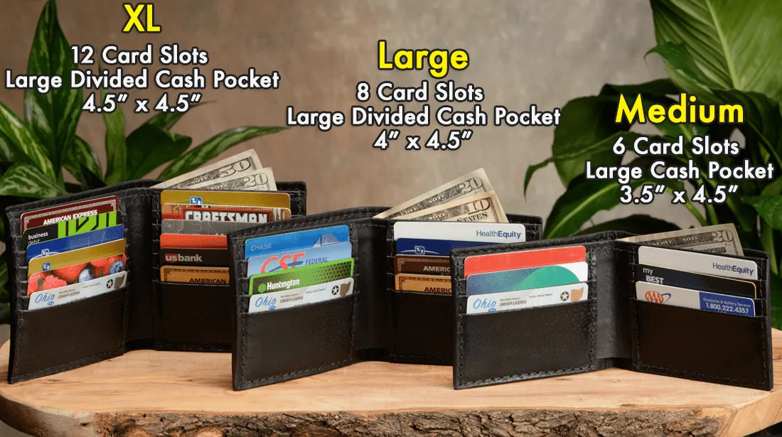 Caramel Brown Elephant Bifold Wallet