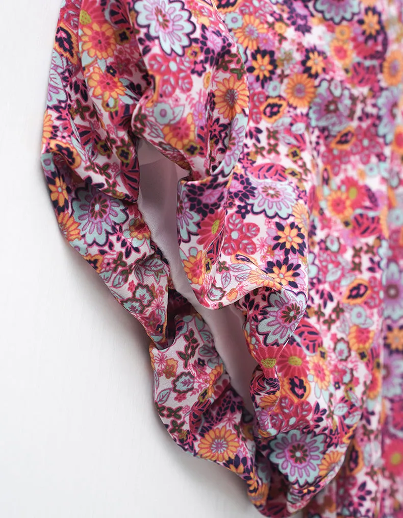 Carmine Freedom Qipao Cheongsam