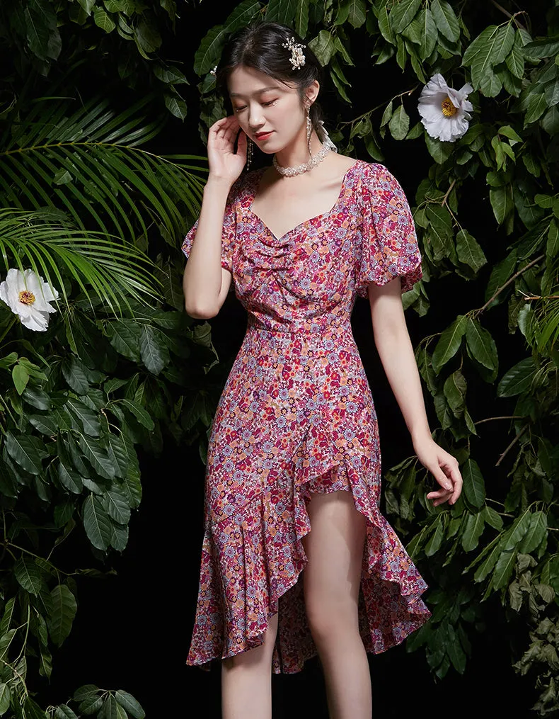 Carmine Freedom Qipao Cheongsam