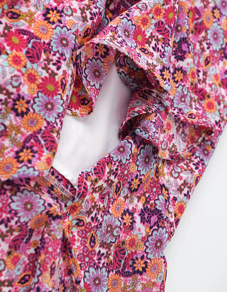 Carmine Freedom Qipao Cheongsam