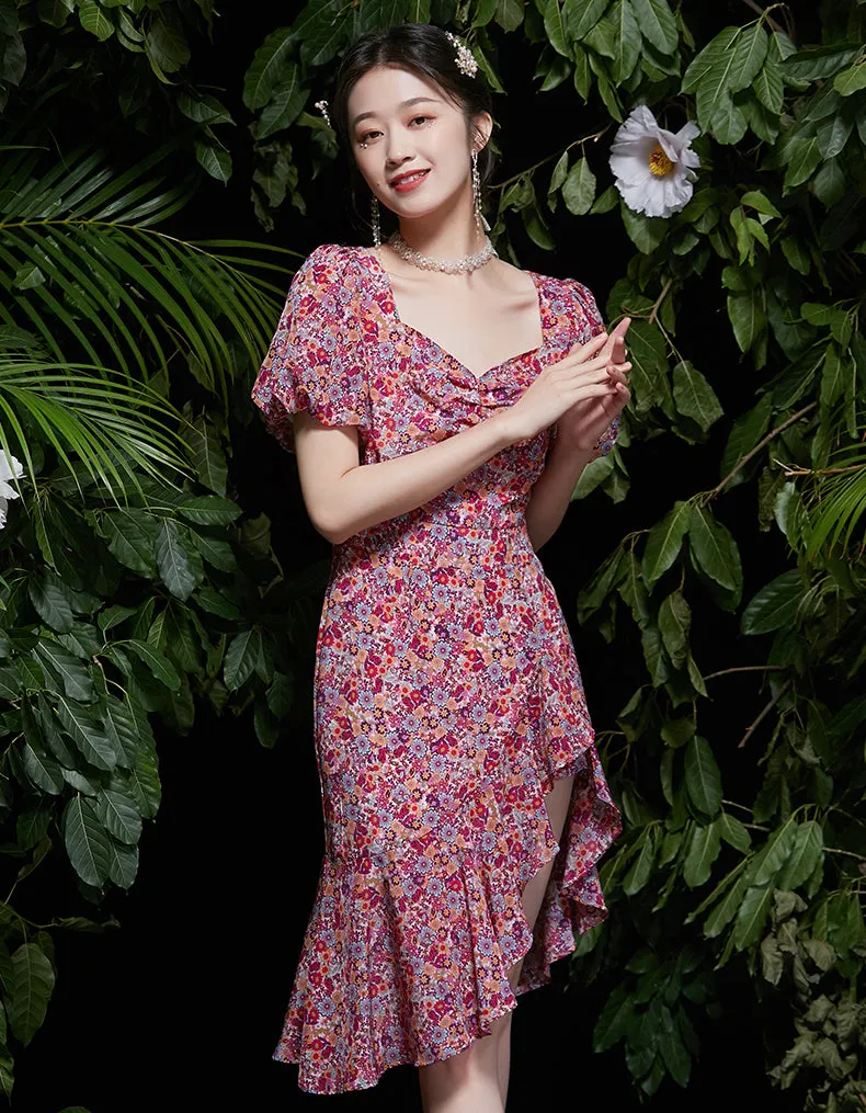 Carmine Freedom Qipao Cheongsam