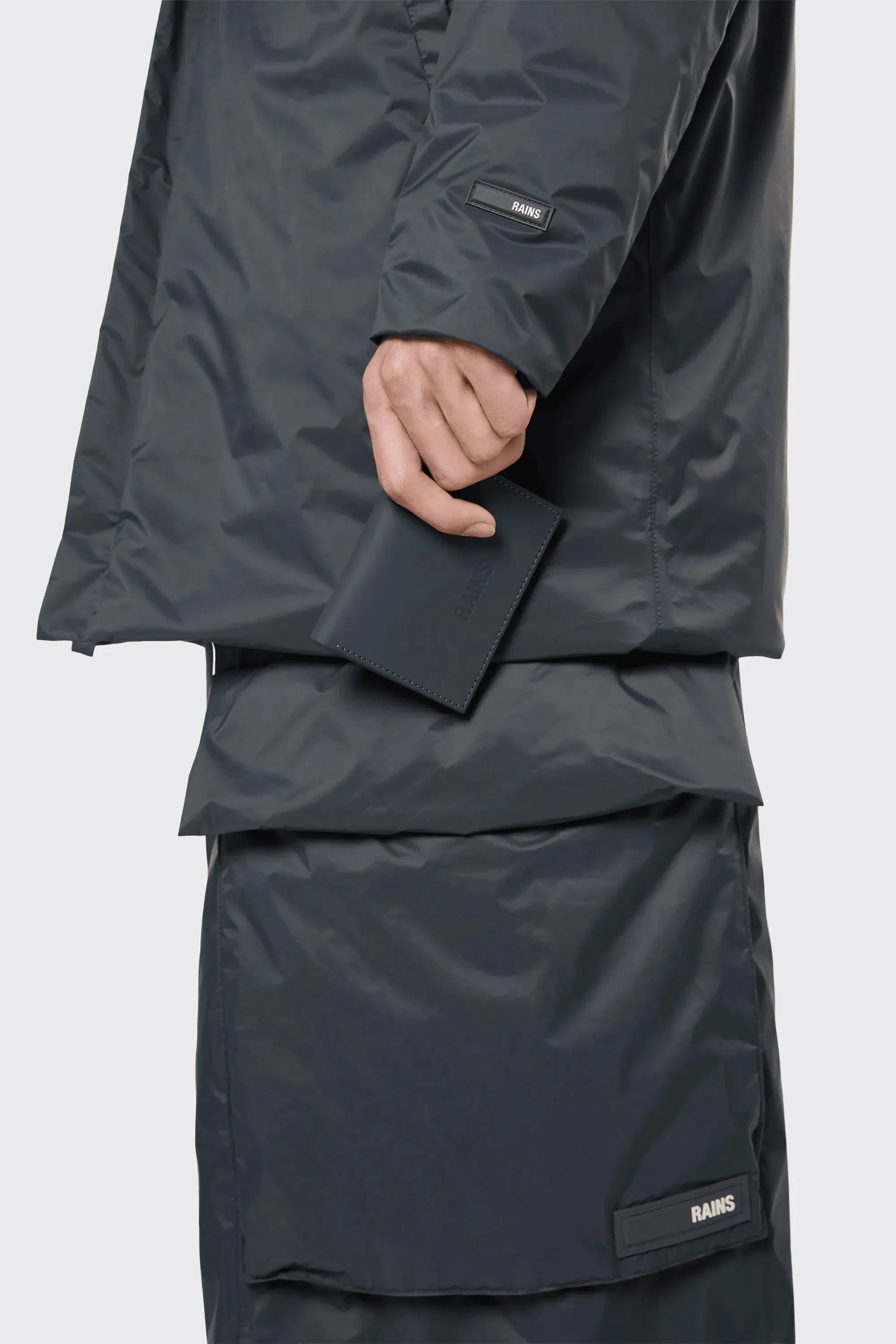 Cartera Rains Folded Wallet Slate