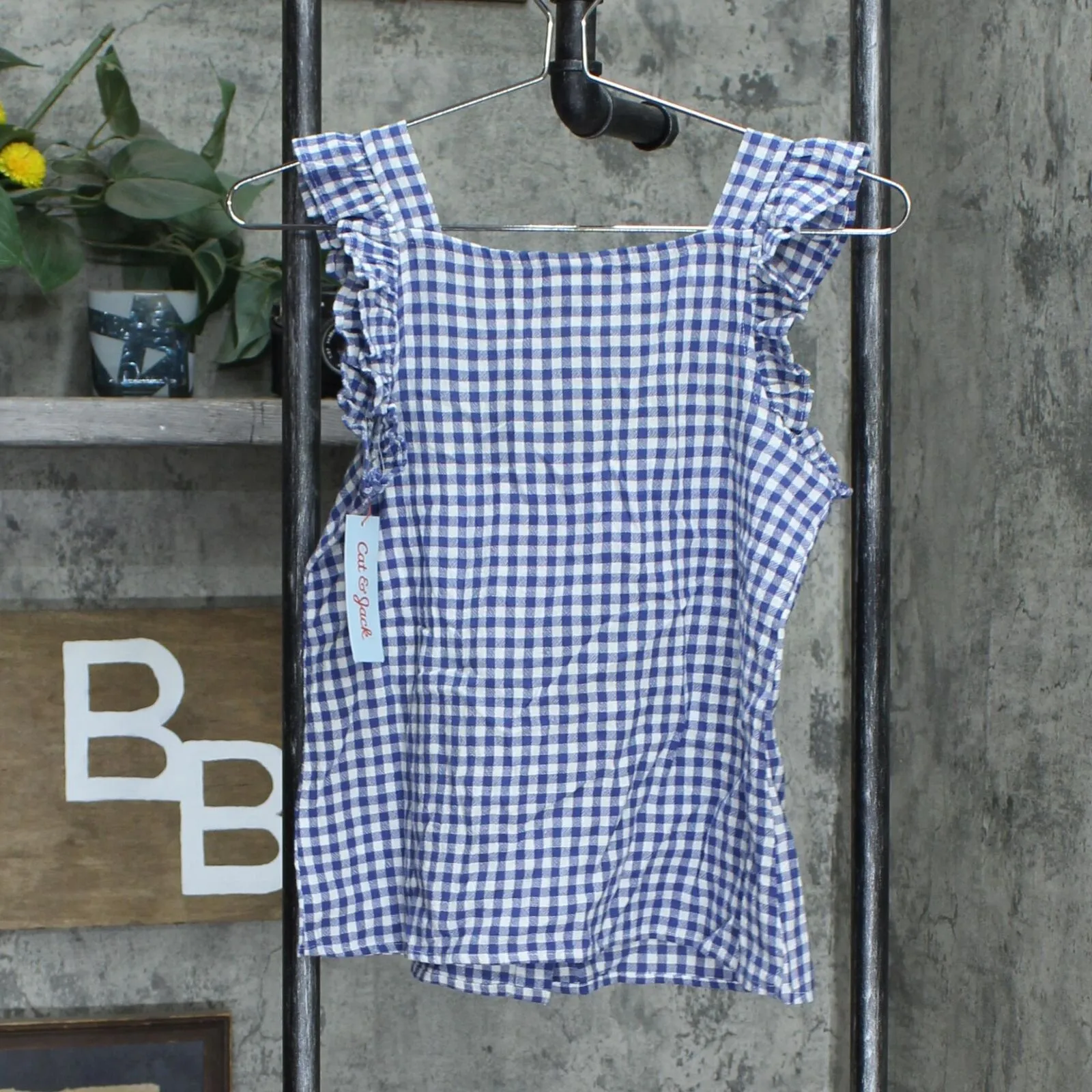 Cat & Jack Printed Sleeveless Woven Top