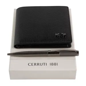 CERRUTI 1881 NPBM063D-Set CERRUTI 1881 (ballpoint pen & money wallet)