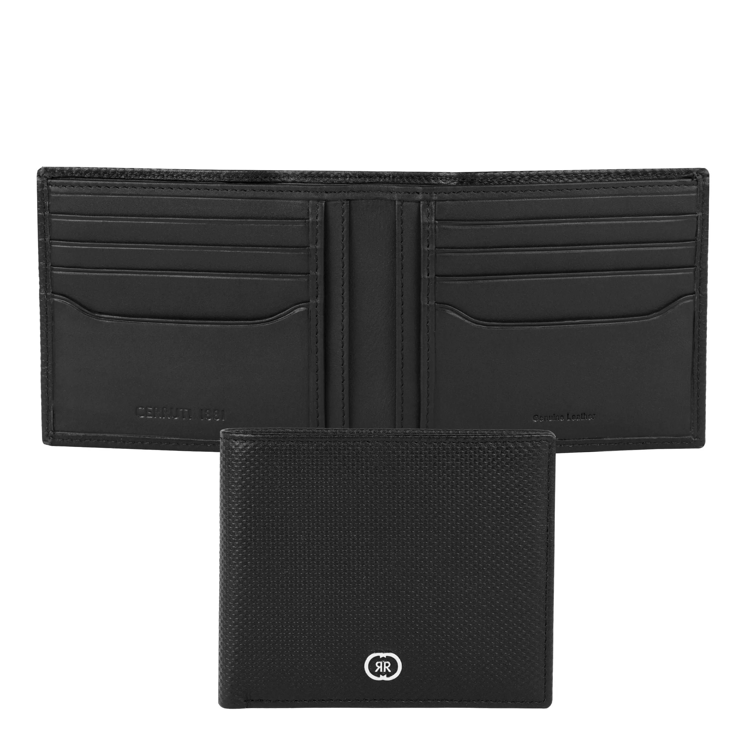 Cerruti 1881 NPBW329A-Set Regent Black (ballpoint pen & wallet)