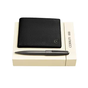 CERRUTI 1881 NPBW516D - Set CERRUTI 1881 (ballpoint pen & wallet)