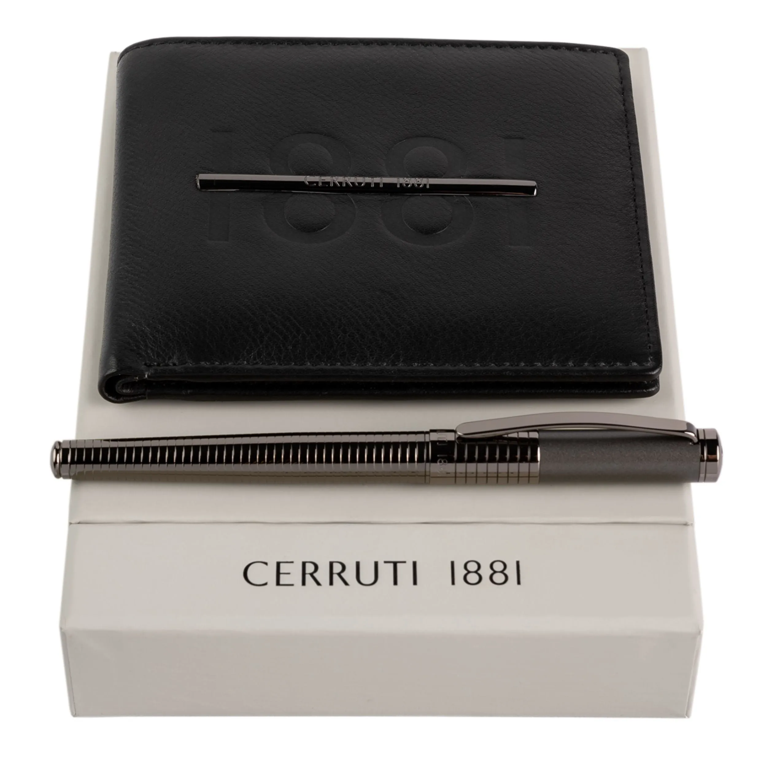 CERRUTI 1881 NPRW063D - Set CERRUTI 1881 (rollerball pen & wallet)