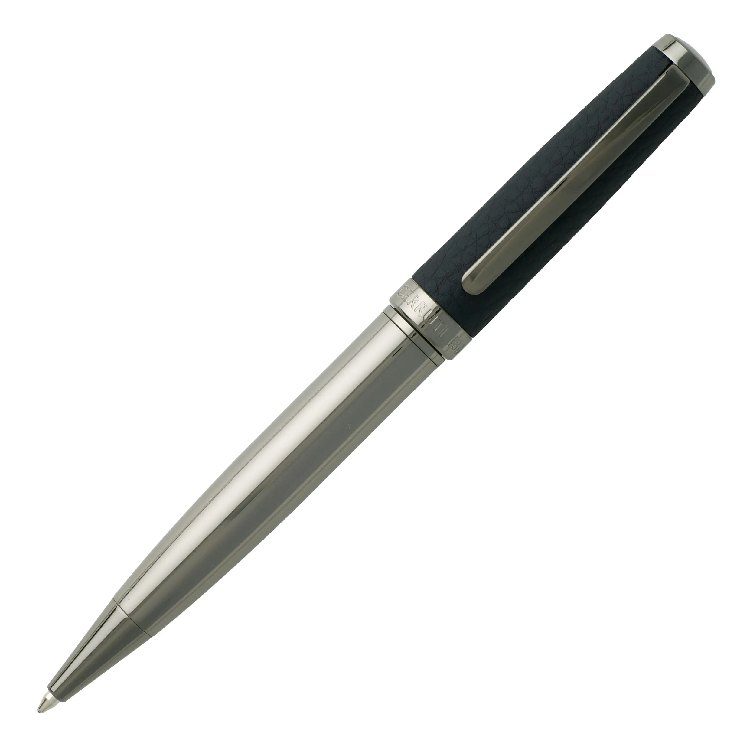 CERRUTI 1881 NPWB711N - Set Hamilton Dark Blue (ballpoint pen & wallet)