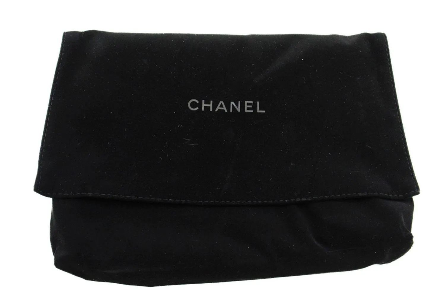 CHANEL Grained Calfskin Wallet On Chain WOC Black Shoulder Bag n82
