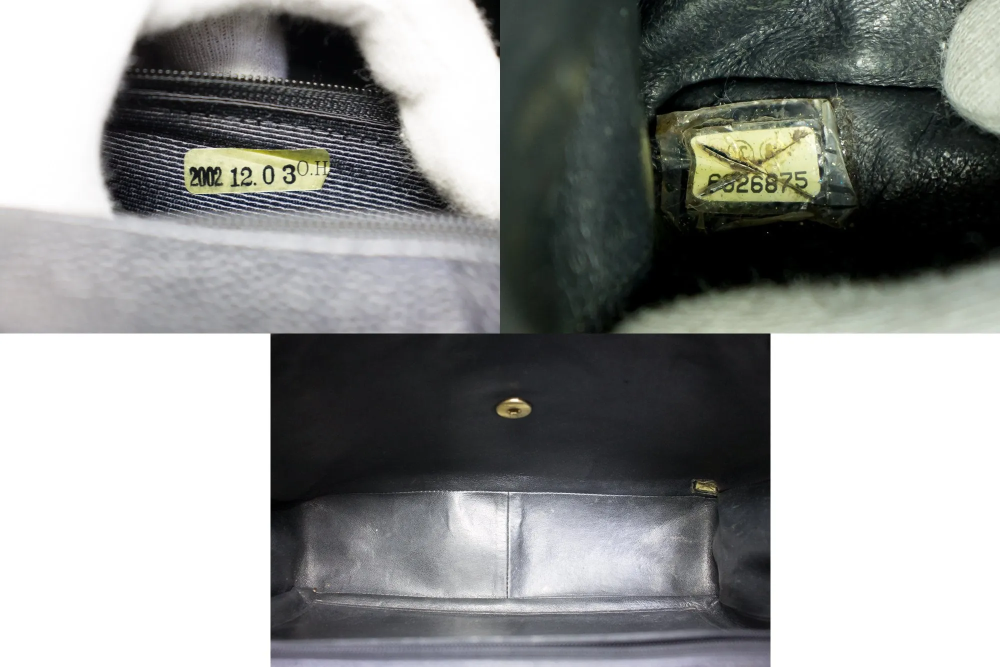 CHANEL Jumbo Caviar 11" Large Chain Shoulder Bag Flap Black Quilt e23