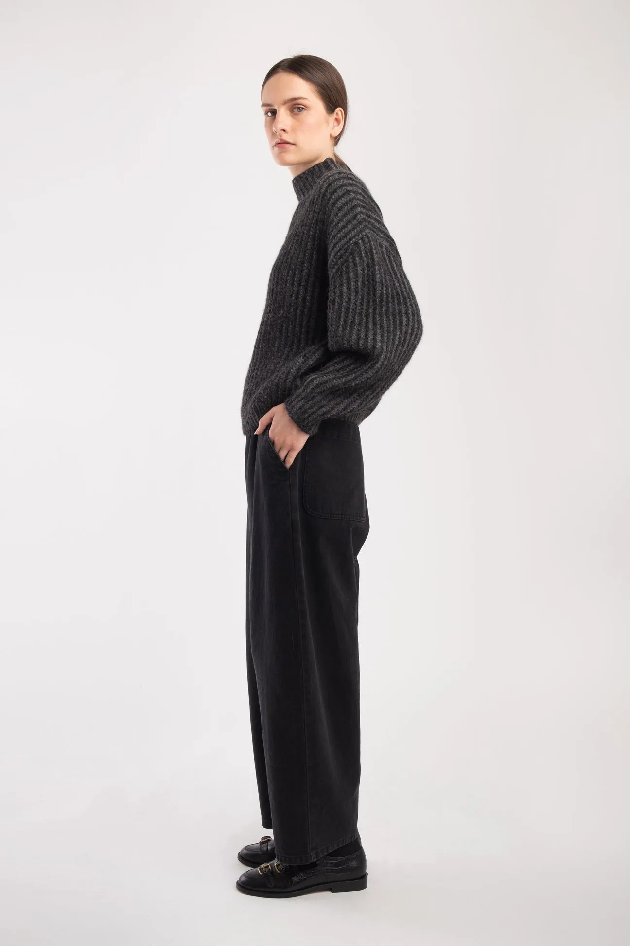 Charcoal Ines Sweater