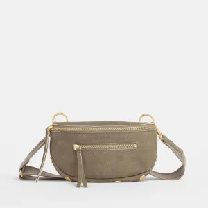 Charles Crossbody | Pewter/Brushed Gold | Sml