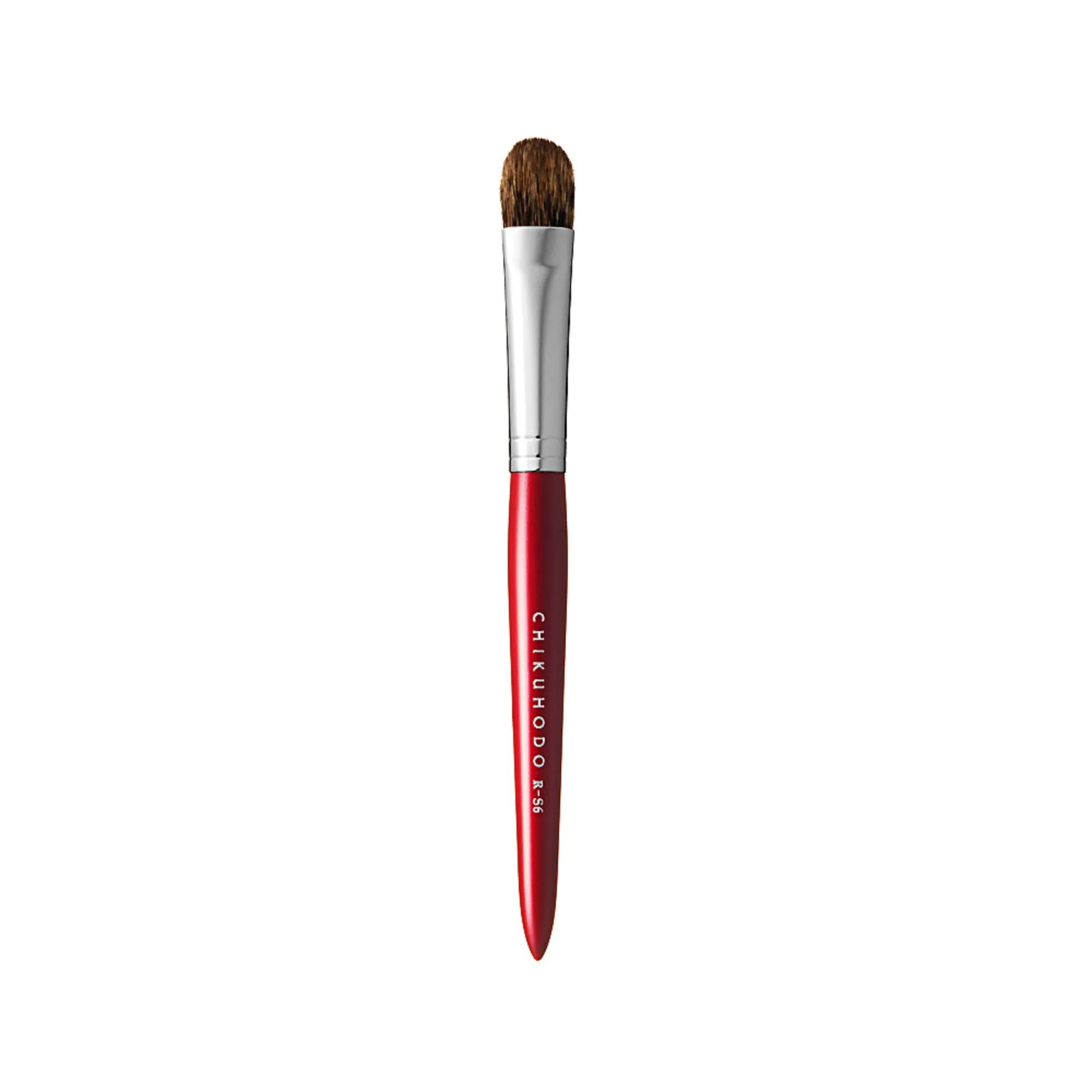 Chikuhodo Eyeshadow Brush, Regular Series (R-S6 Black, RR-S6 Red)
