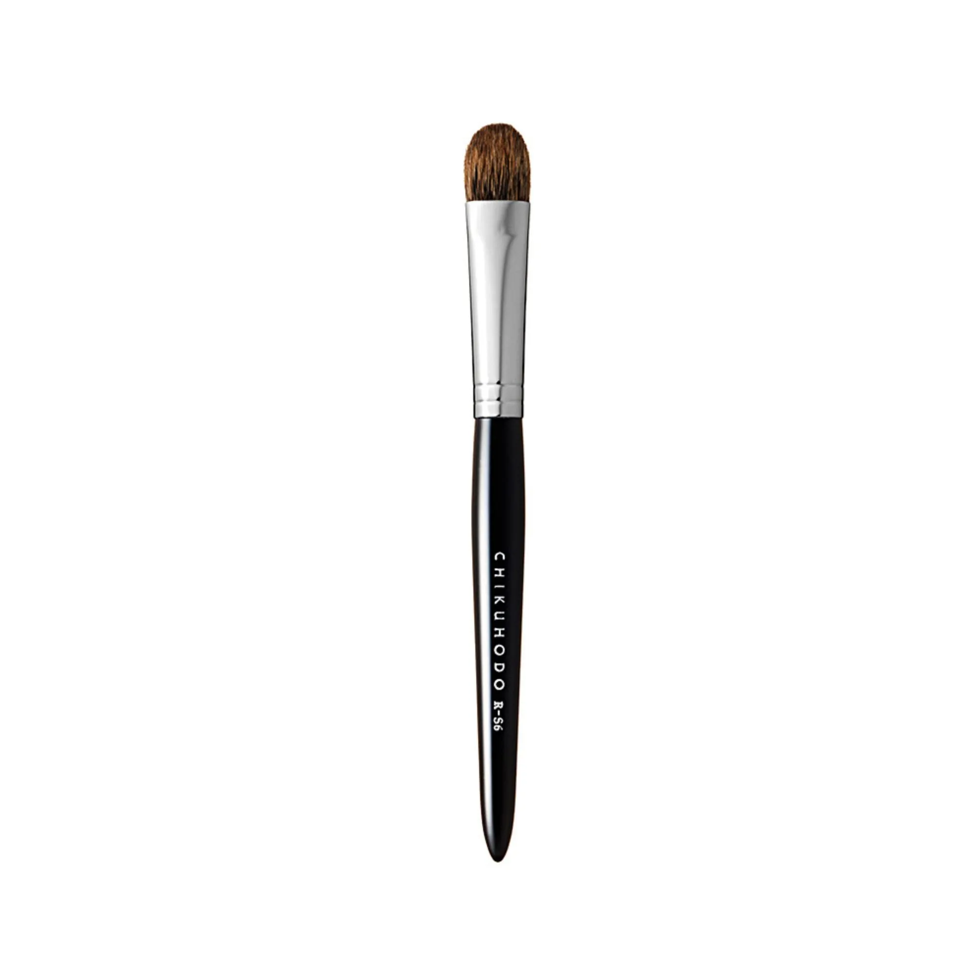 Chikuhodo Eyeshadow Brush, Regular Series (R-S6 Black, RR-S6 Red)